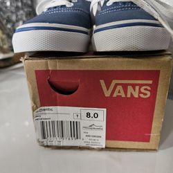 Vans Navy Shoes