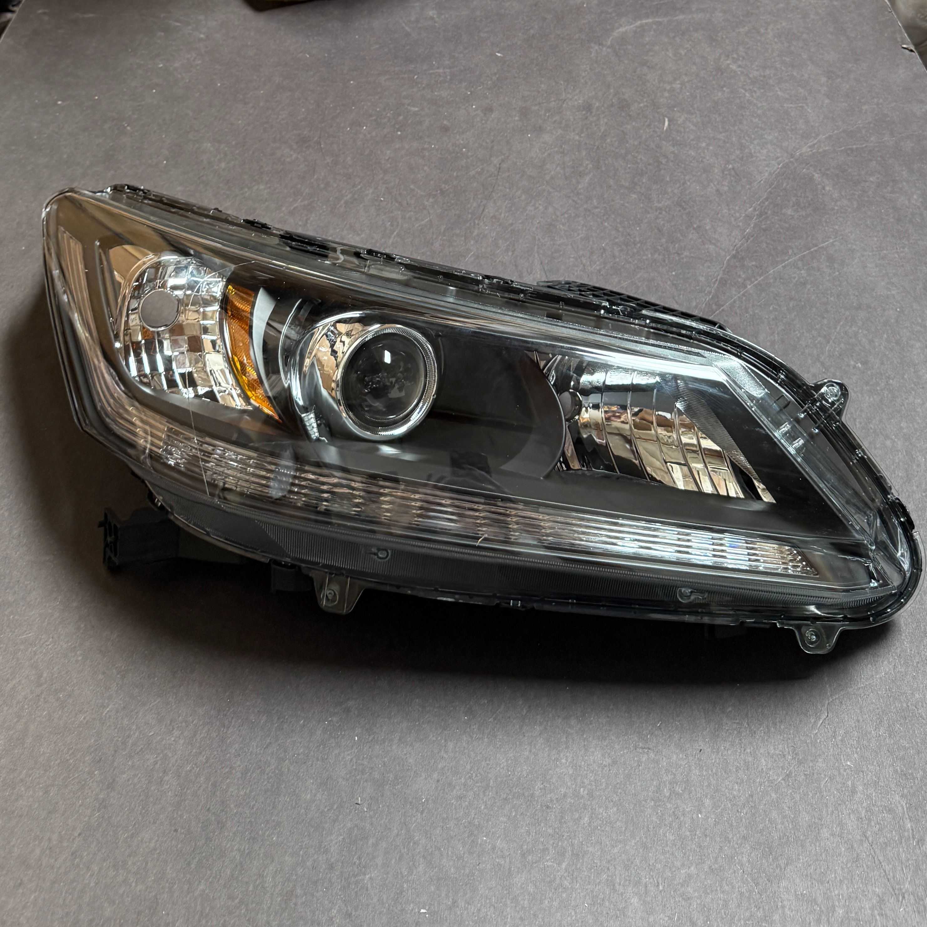 RH Headlight Honda Accord 2013 2014 2015 Headlamp Assembly Set passenger Side