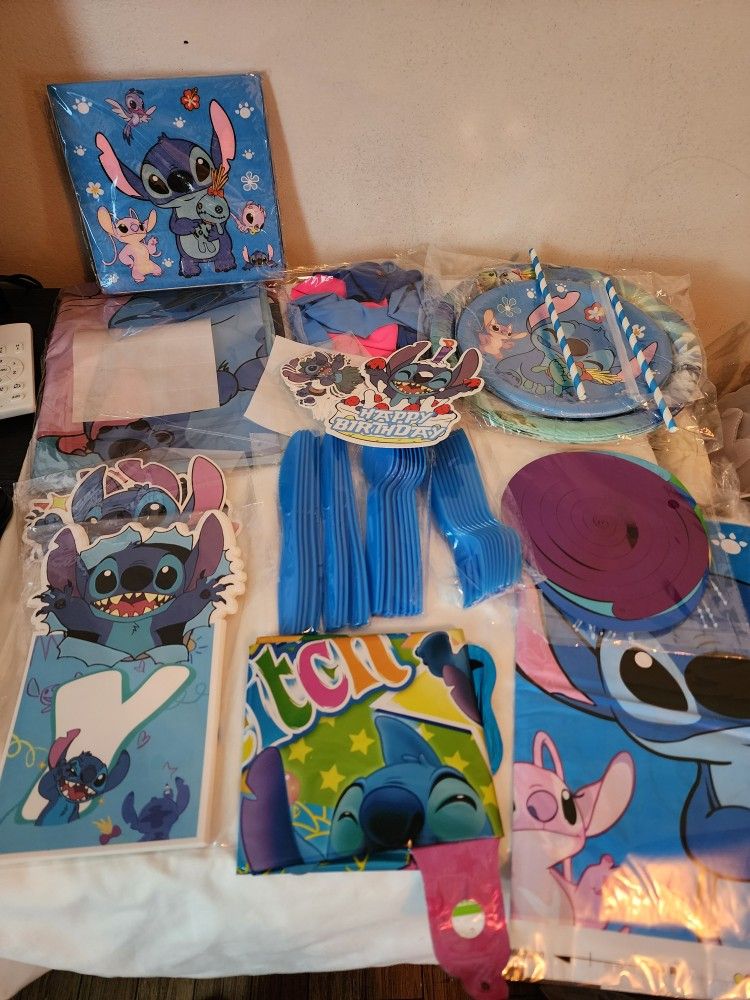 Stich Birthday Decorations