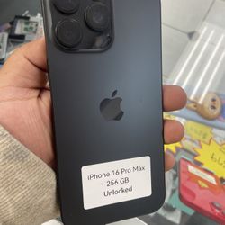iPhone 16 Pro Max Unlocked Cash Or $50 Down
