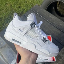 Jordan Retro 4 Pure Money - Size 10 - Lightly Worn