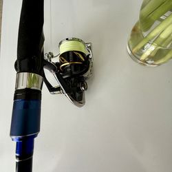 Shimano stella 6k / Game typeJ jigging rod 6’4