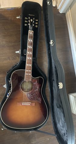 Brand new Epiphone hummingbird studio