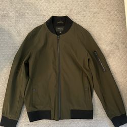 Banana Republic Men’s Olive Green Bomber M