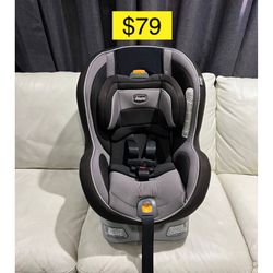 Chicco convertible car seat Nextfit, 9 positions recliner, rare & foward facing, all ages from baby to kid