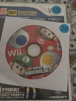 New Super Mario Bros. Wii Disc