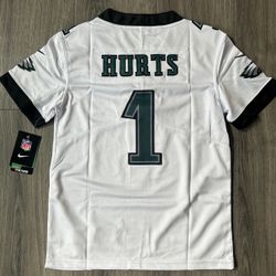 Kelly Green  Hurts  Kelce  AJ Brown Barkley  DawkinsPhiladelphia Eagles Stitched Jersey New With Tags Mens  And Womens All Sizes Upto 7x  see prices 