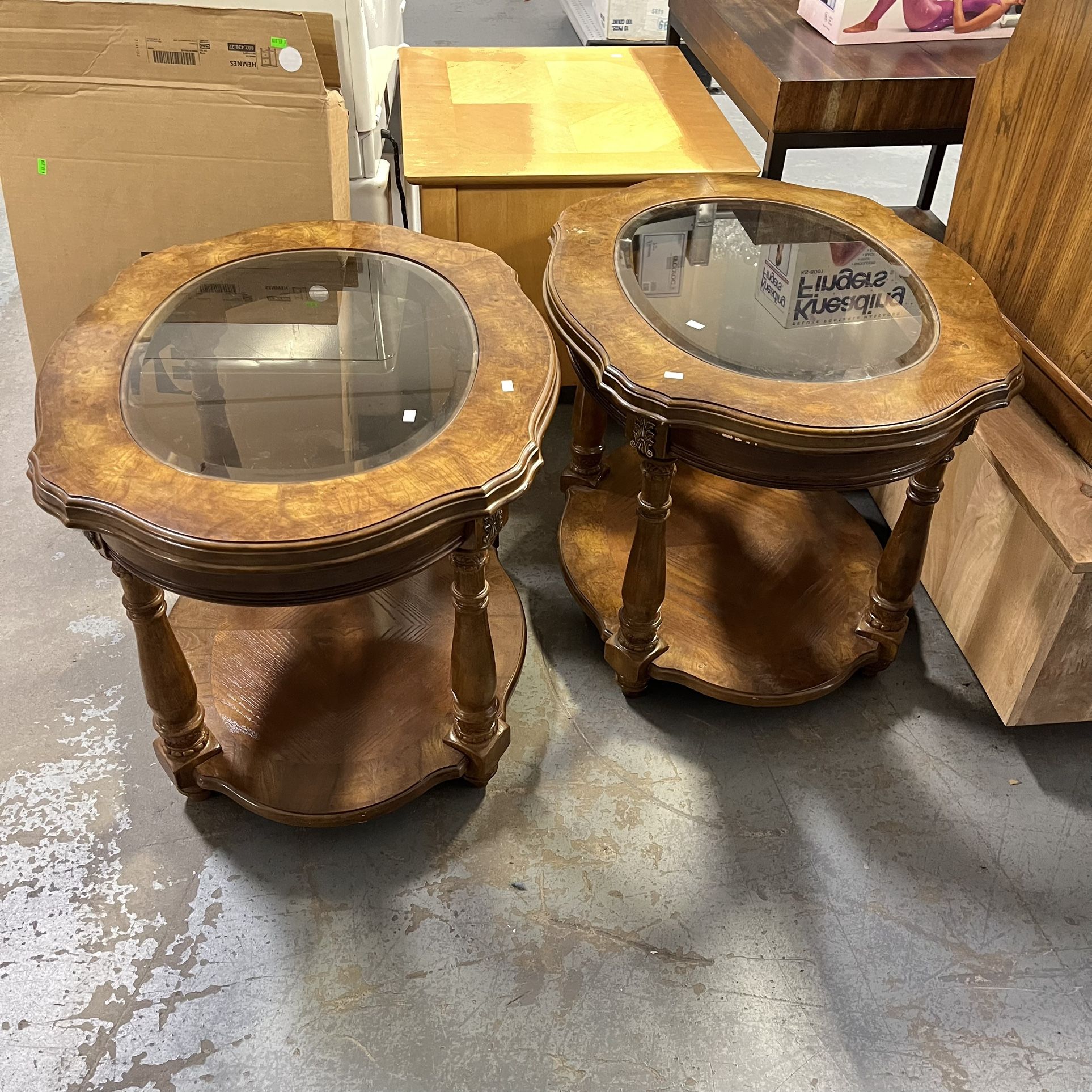 Oval Side Tables End Tables (in Store)