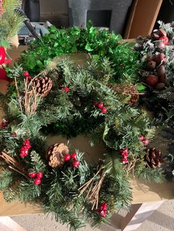 Christmas Wreaths $5.00 each or All 4 for $15.00
