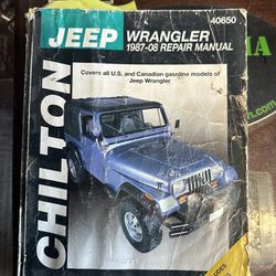 Jeep Wrangler 87-08 Repair Manual 