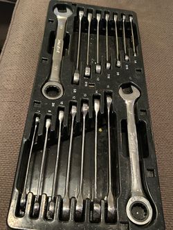 Milwaukee Combination Wrench Set with Tray