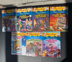 Geronimo & Thea Stilton 17 Book Collection