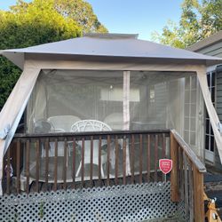 13x13 Gazebo 10x10 Ez Up