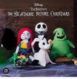 4 Scentsy buddies Nightmare before Christmas