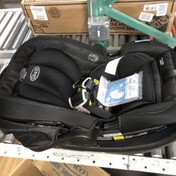 Graco SnugRide SnugFit 35 LX Infant Car Seat | Baby Car Seat With Anti Rebound Bar, Finn