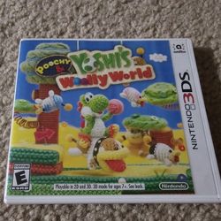 Pooch & Yoshi's Wolly World - 3DS - Case Plus