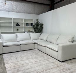 LIKE NEW! Alena Gray Power Reclining Sectional Couch (FREE DELIVERY 🚚)