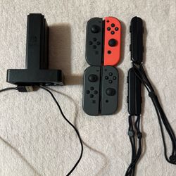 Joycons and Joycon Charging Base
