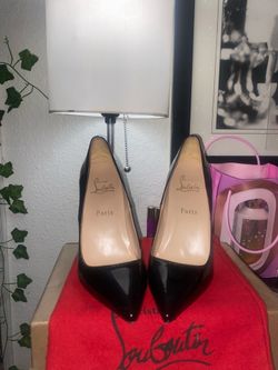 Christian Louboutin So Kate Patent leather pumps