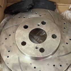 Rear Rotor/brake Set For 2015-2019 Hyundai Sonata & 2016-2020 Kia Optima Ex