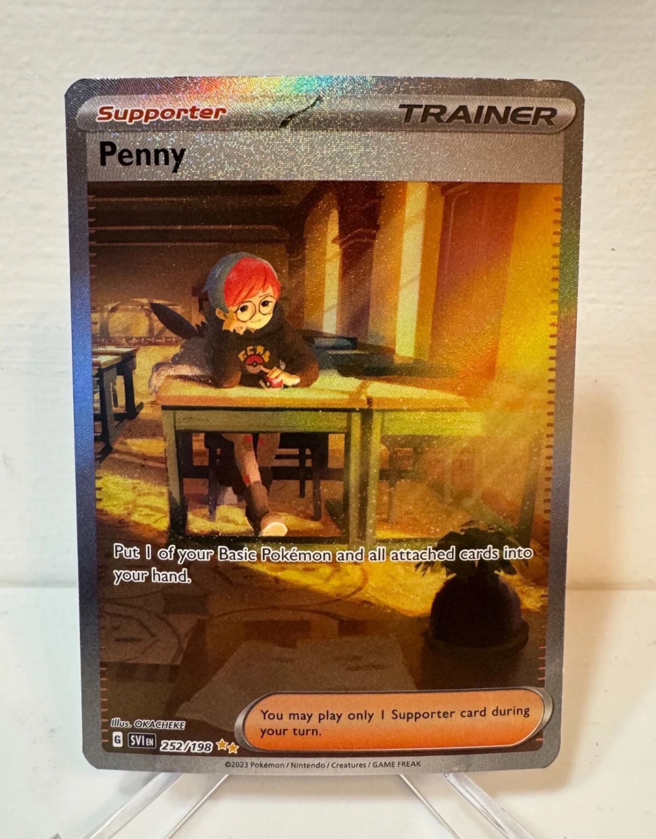 Penny 252/198 Sv01: Scarlet & Violet Base Set Holo MINT