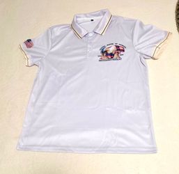 New Light Gray Men's Size L 250th US Anniversary Shirt