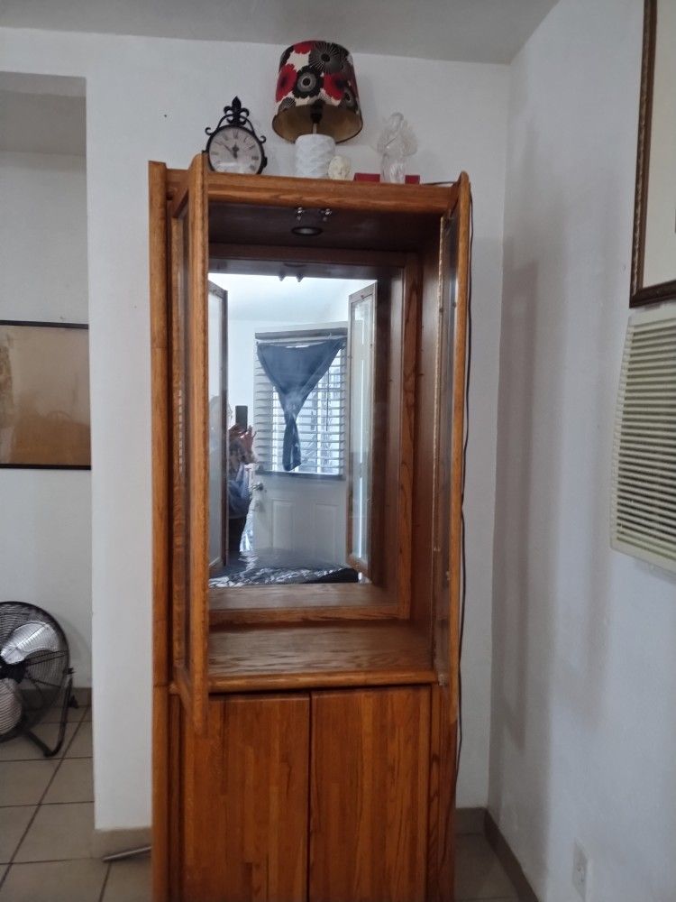 Oak Cabinet