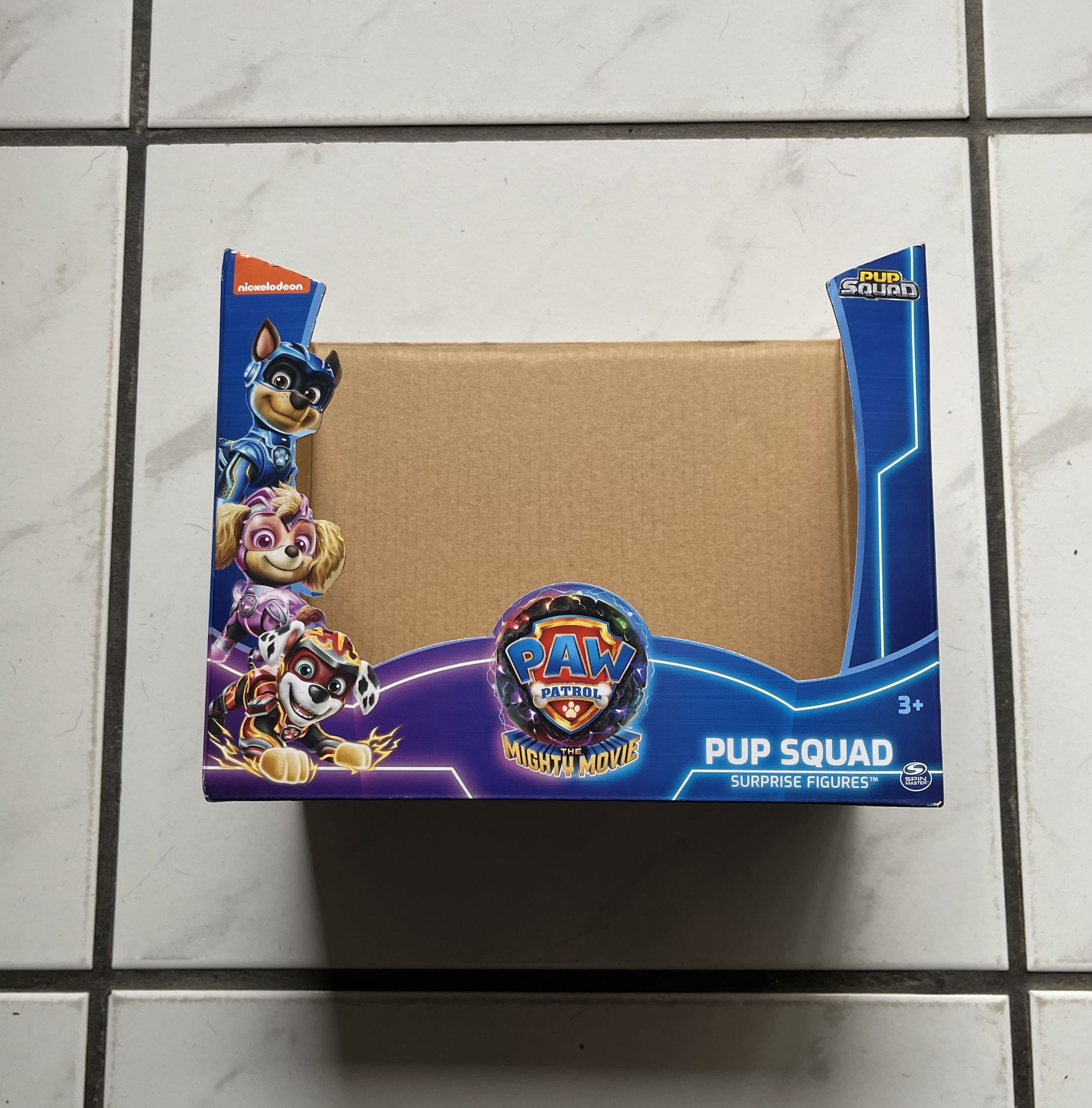 Paw Patrol: The Mighty Movie Pup Squad Surprise Figures Display