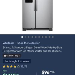 Whirlpool refrigerator