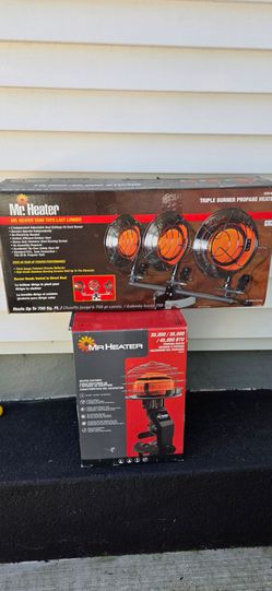 Propane Heaters $150 for both. Pre-owned.