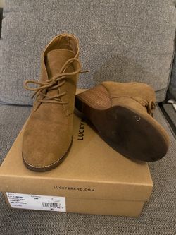 Lucky Brand Wedge Ankle Boots women’s size 9