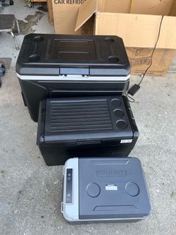 EUHOMY 12QT 12 Volt Refrigerator, Portable Car Fridge with App Control No Ice Needed, 12V&100-240V,