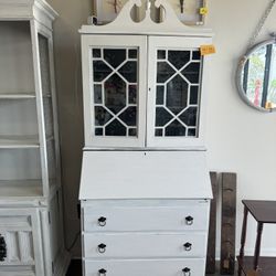 Antique secretary Cabinet And Desk