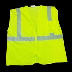 ANSI ISEA CLASS 2 MESH HI VIS REFLECTIVE TRAFFIC CONSTRUCTION SAFETY VEST XL