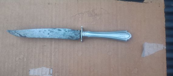 Sterling Silver Vintage Carving Knife