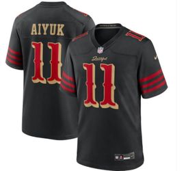 2025 new Adult San Francisco 49ers Brandon Aiyuk NO.11 Football Jerseys