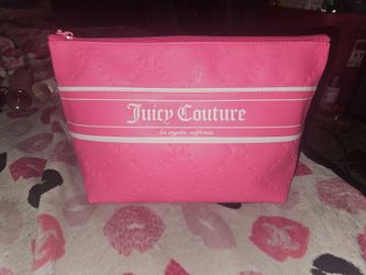 Juicy couture makeup bag