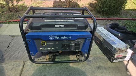 Wgen3600v gas generator