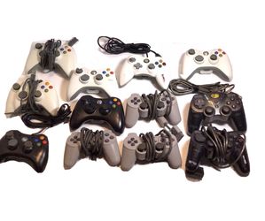 PS1-PS2 and Xbox 360 Controllers (various prices)