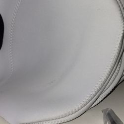 White centerpiece Glass tray