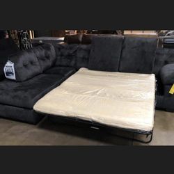 🔵Free/Fast Delivery & Accrington Granite LAF Queen Sleeper Sectional & Ask for price 