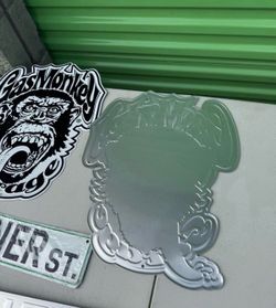 Metal Signs and Decals Lot