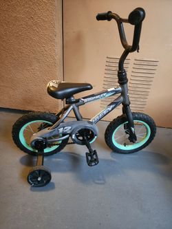 Huffy Rock It 12" Kids Bike with Training Wheels