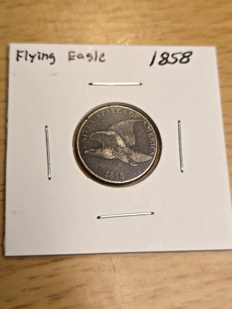1858 Flying Eagle Cent