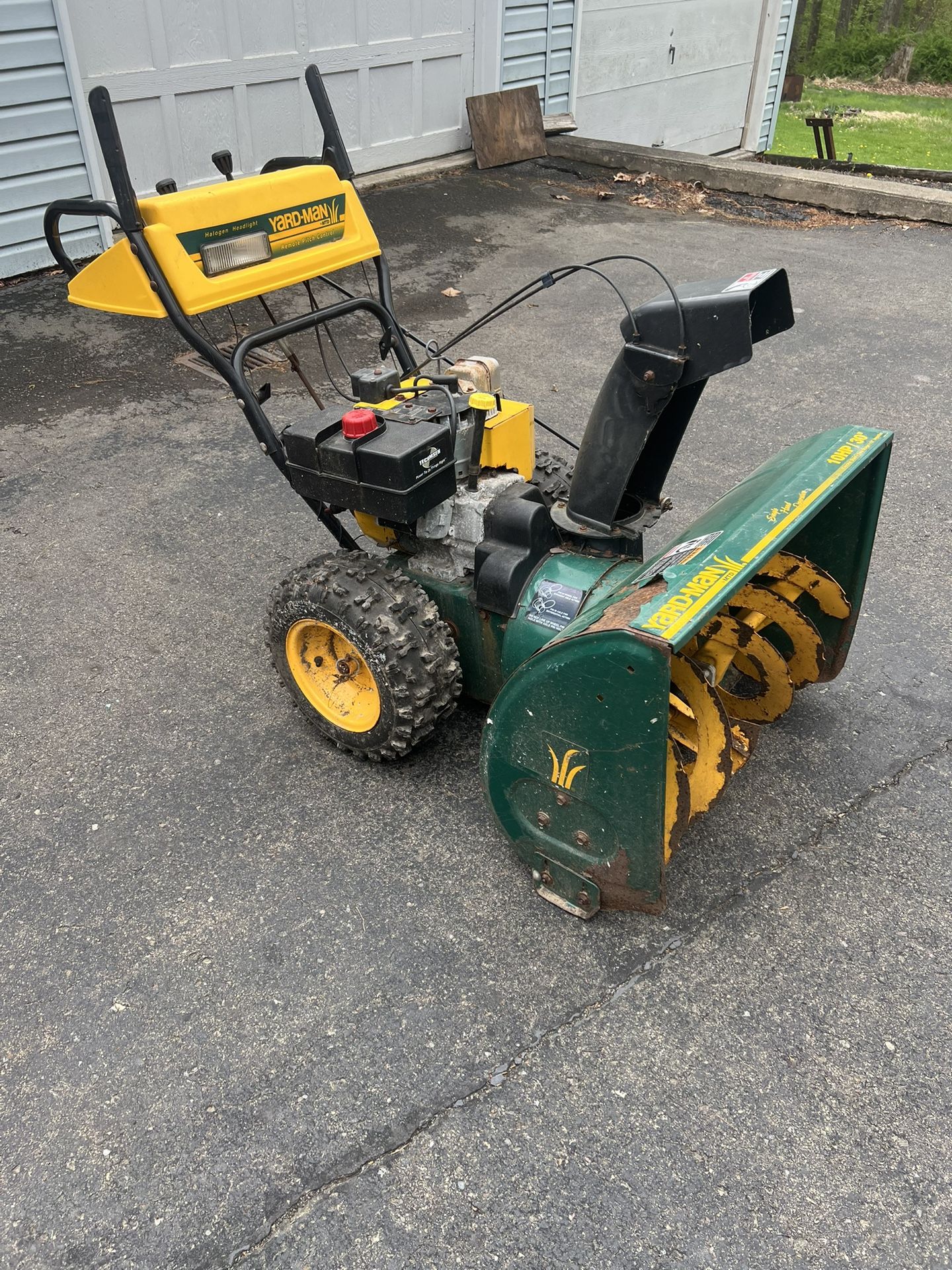 Yard Man Snow Blower