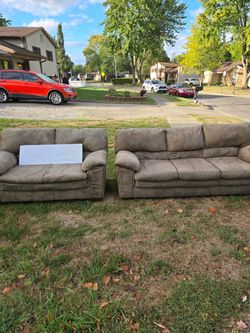 Sofa And Loveseat 