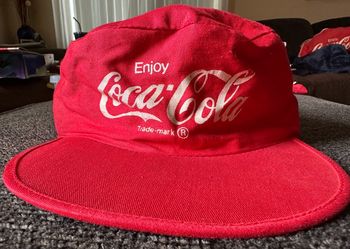 #35 Vintage Coca-Cola Painters Hat