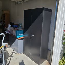 Steel Cabinet. Black