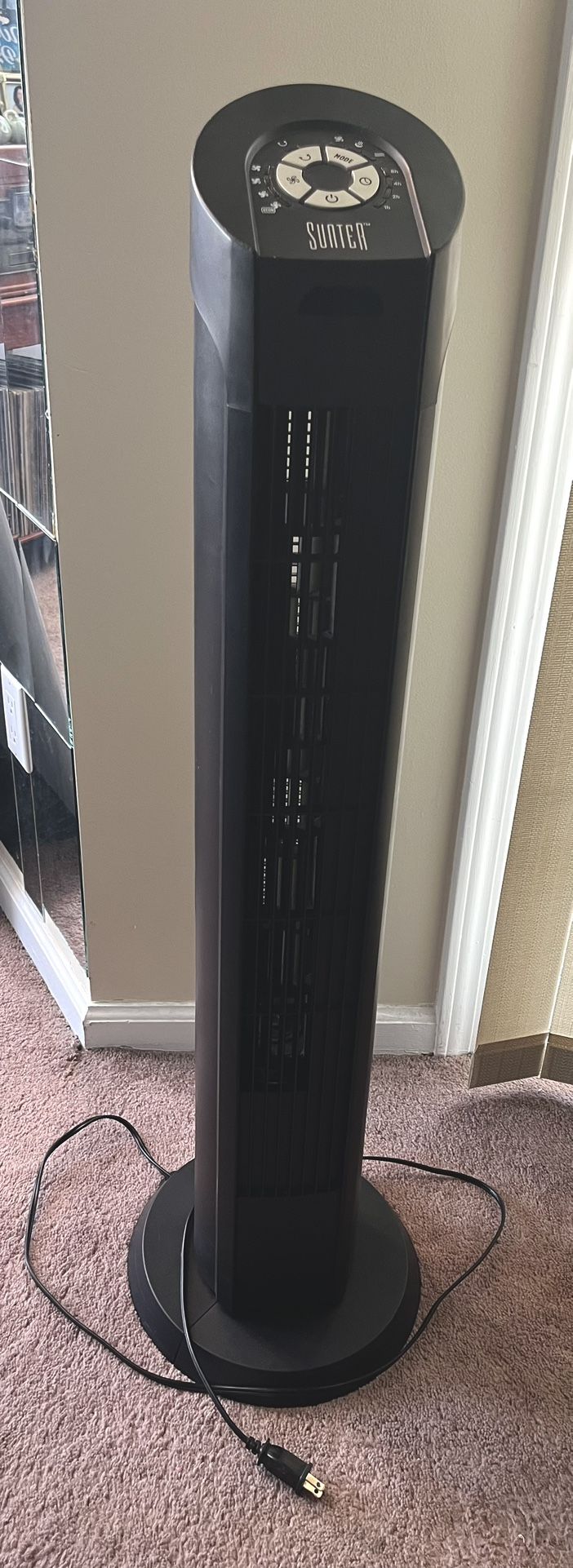 39” Tower Fan with Remote