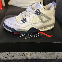 Jordan Four Brand New Navy Blue 
